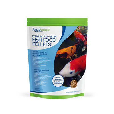 98871 Premium Cold Water Fish Food Pellets 2.2 lbs / 1kg